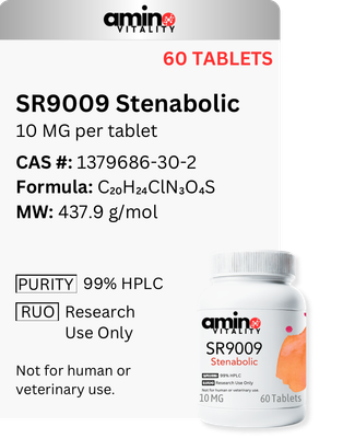 SR-9009 - Stenabolic 10 mg x 60 Tablets, 600 mg Total