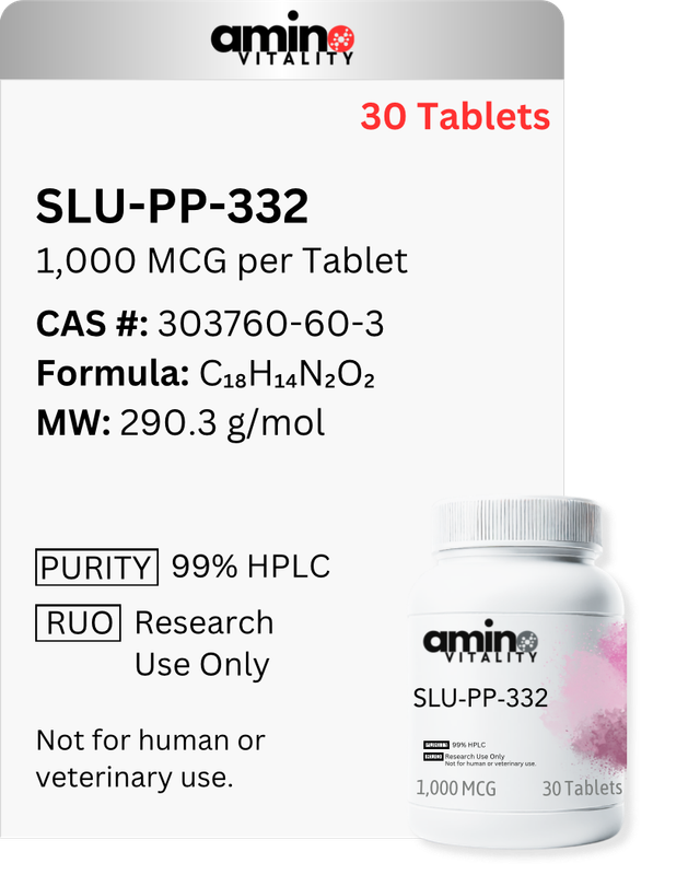 SLU-PP-332 1,000mcg x 30 Tablets