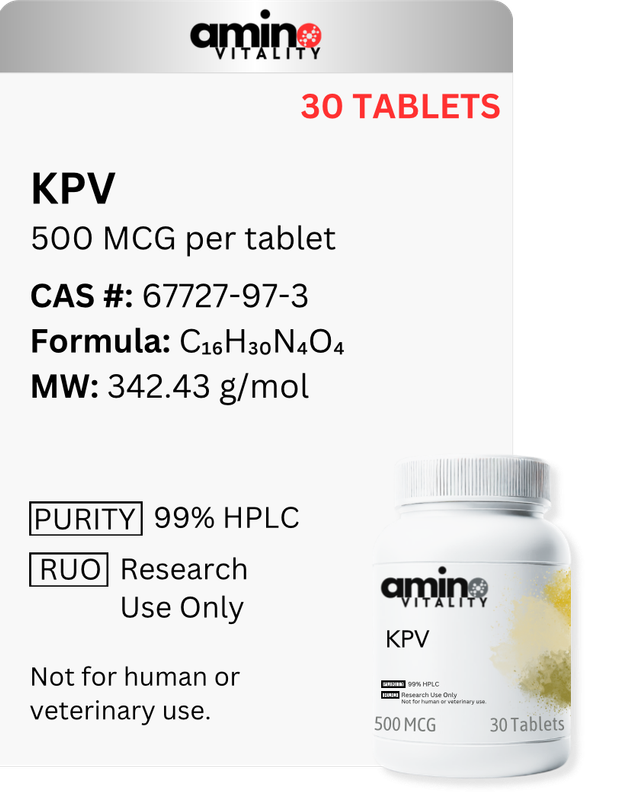 KPV 500mcg x 30 Tablets