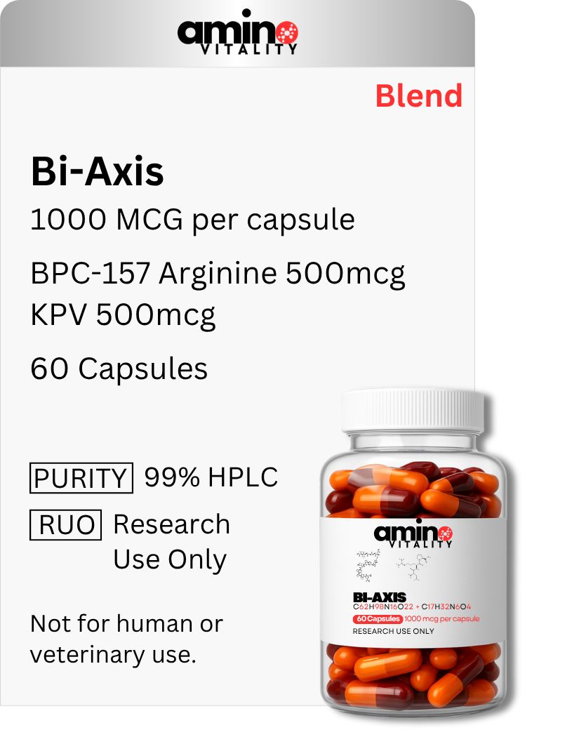 Bi-Axis - BPC-157 Arginine + KPV - 1000 mcg