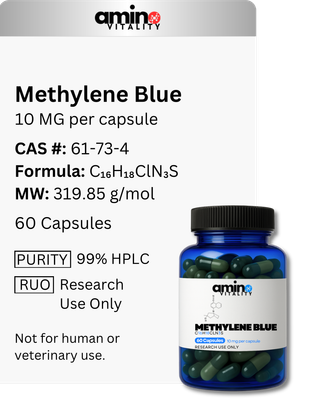 Methylene Blue 10mg x 60 Capsules