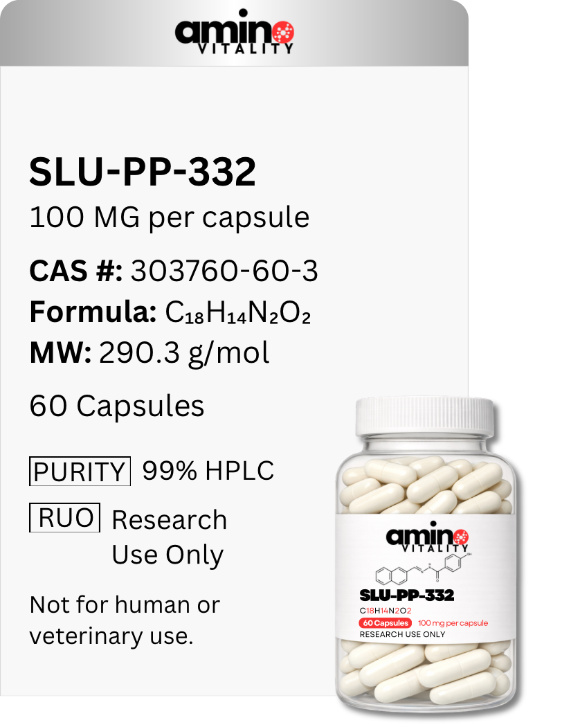 SLU-PP-332 100mg x 60 Capsules
