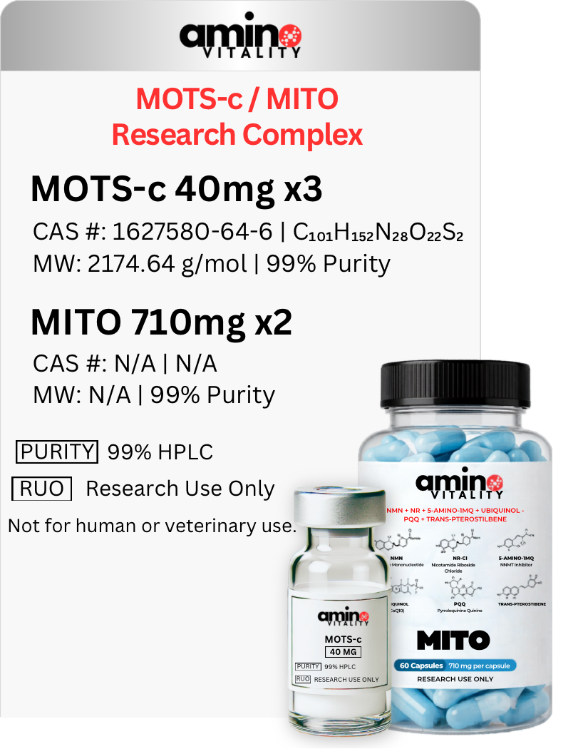MOTS-C 40 mg + MITO 710mg
