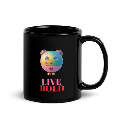 iBott Black Glossy Mug