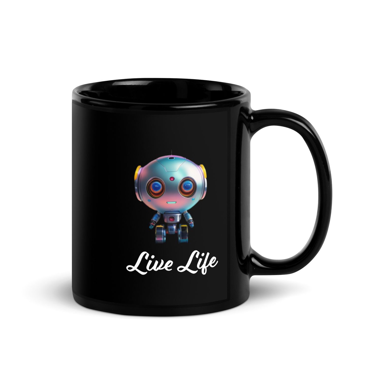 iBott Black Glossy Mug