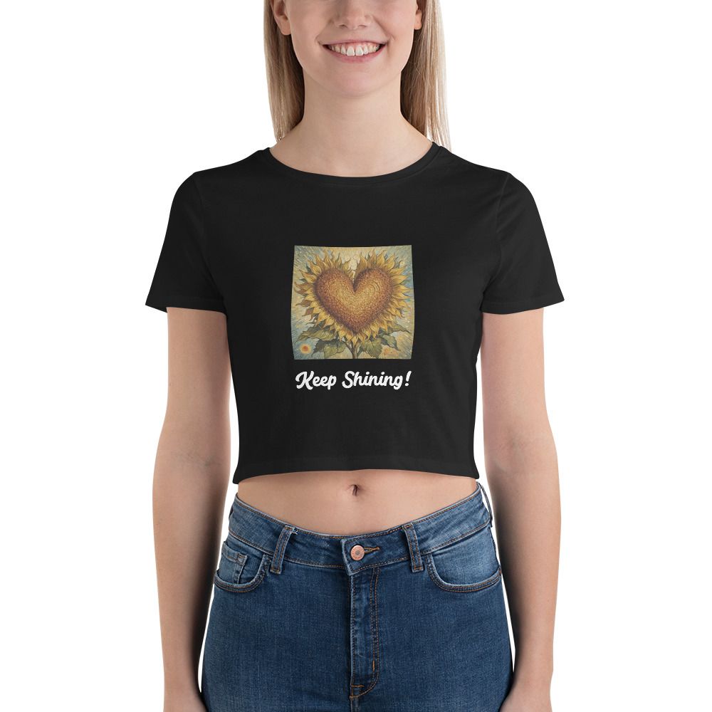 iHeARTe Women’s Crop Tee