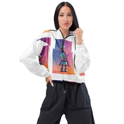 iBott Women’s Cropped Windbreaker