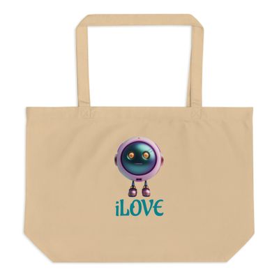 iBott Large Organic Tote Bag