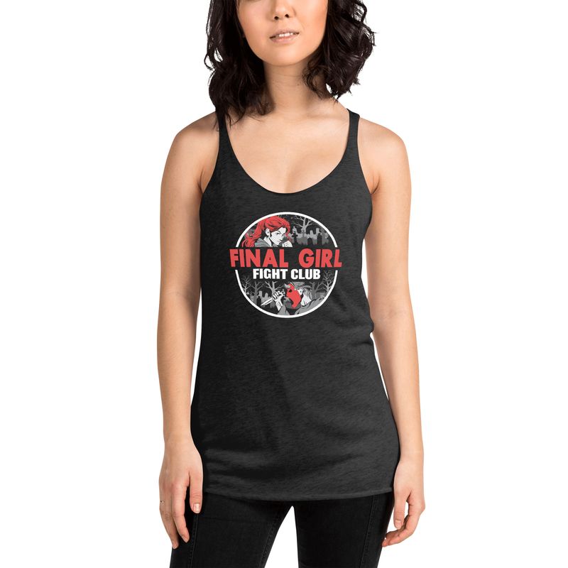 Fighters Heritage &quot;Final Girl Fight Club&quot; Racerback Tank-Black
