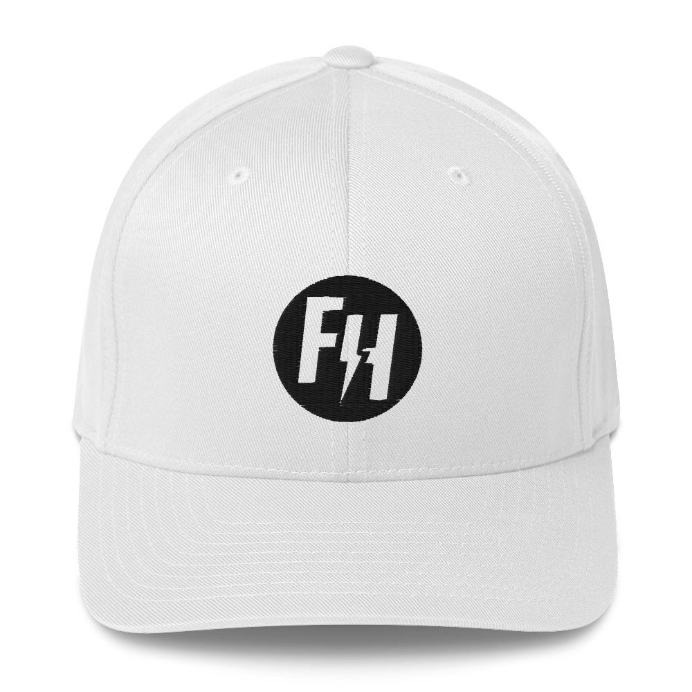 Fighters Heritage &quot;Logo Mark&quot; Flex-Fit Hat-White