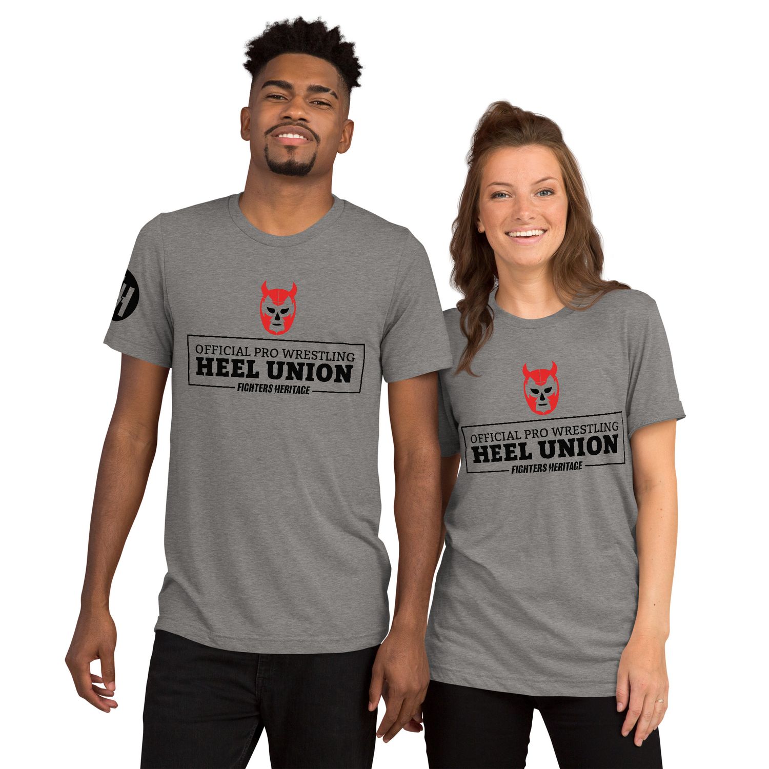 Fighters Heritage &quot;Official Pro-Wrestling Heel Union&quot; Unisex Short Sleeve T-shirt