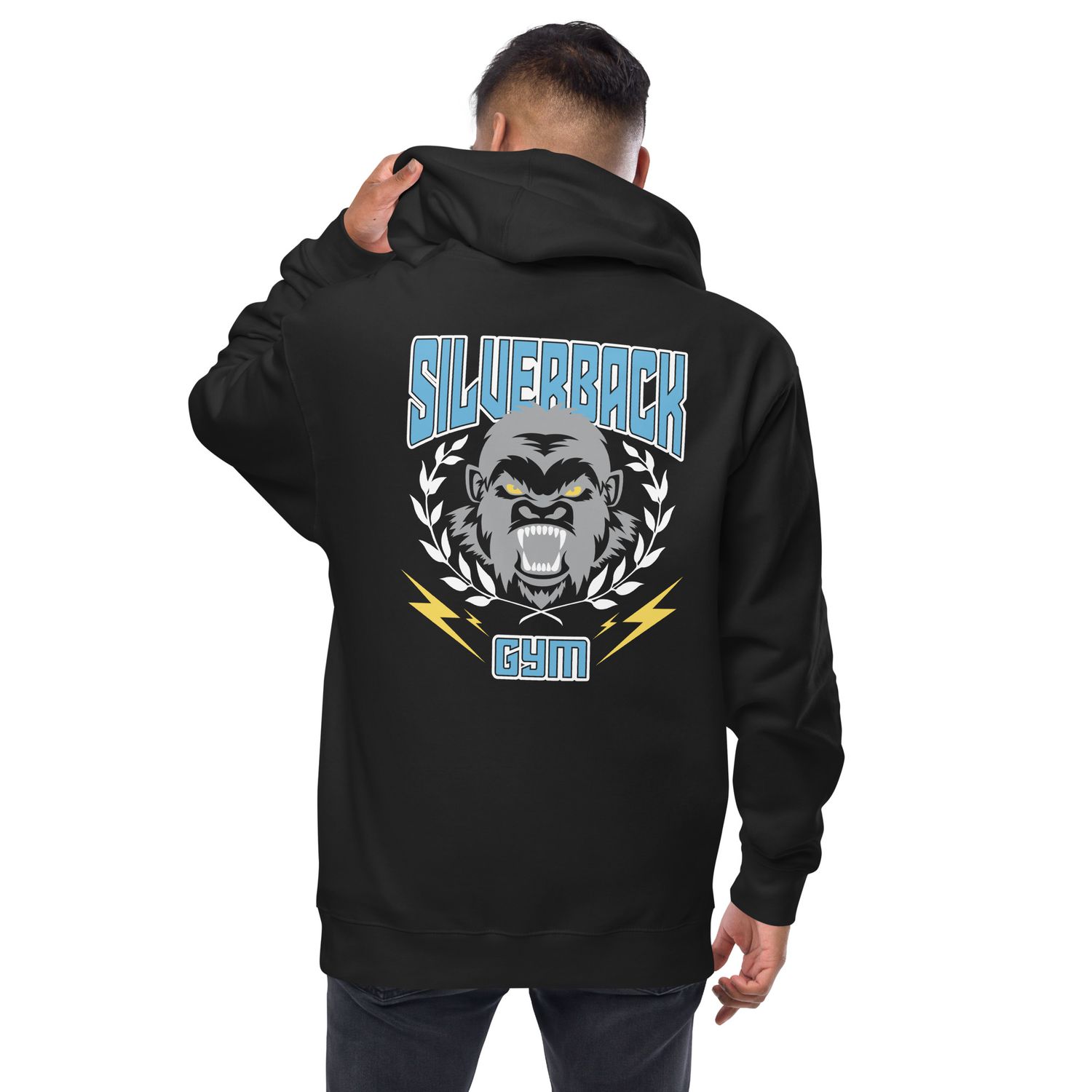 Fighters Heritage &quot;Silverback Gym&quot; Midweight Zip-up-Hoodie