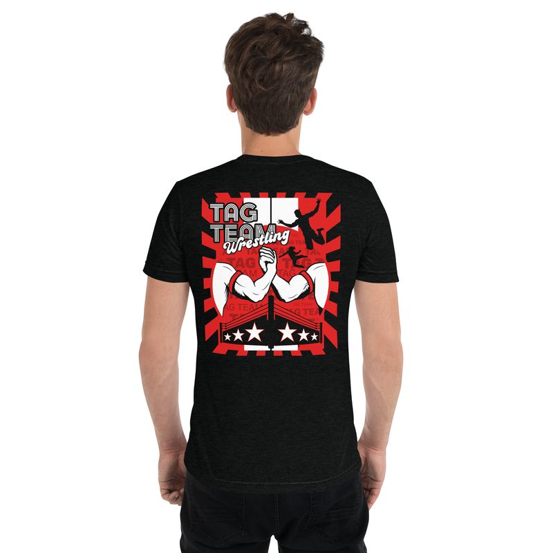 Fighters Heritage &quot;Tag Team Wrestling&quot; Unisex Short Sleeve T-shirt