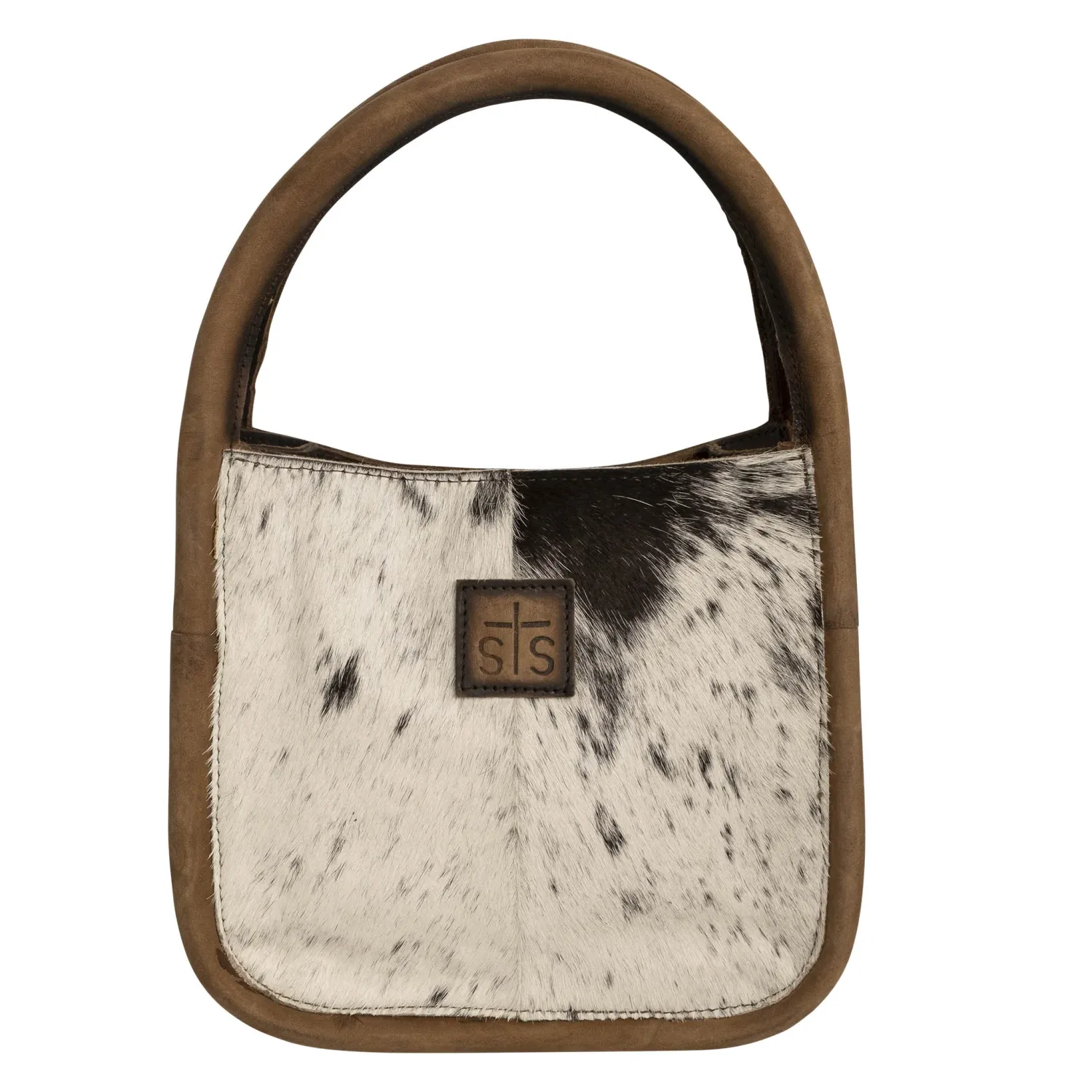 STS33216 COW SATCHEL