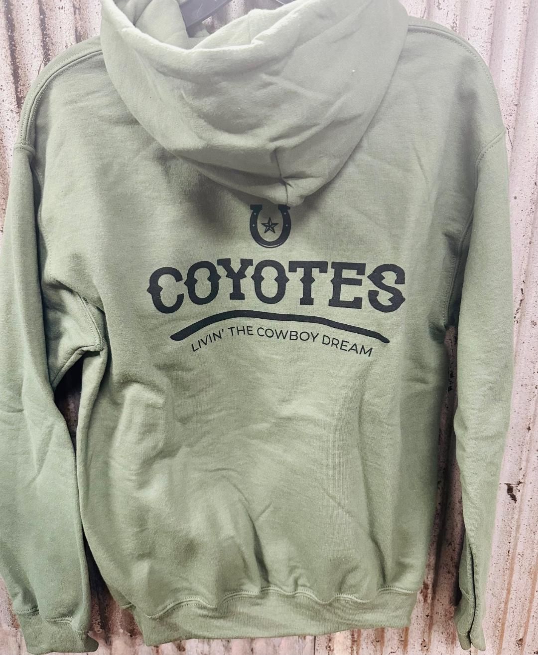 Coyotes hoodies Green