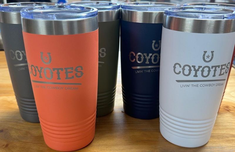 COYOTES 20 OZ CUPS