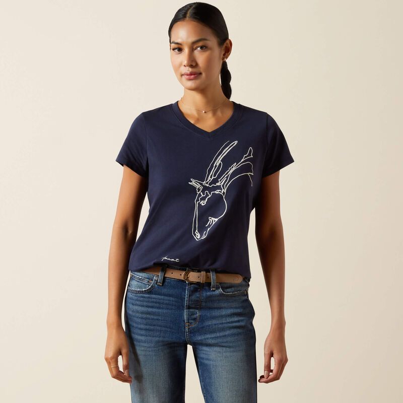 10055152 WMS SS HORSE T