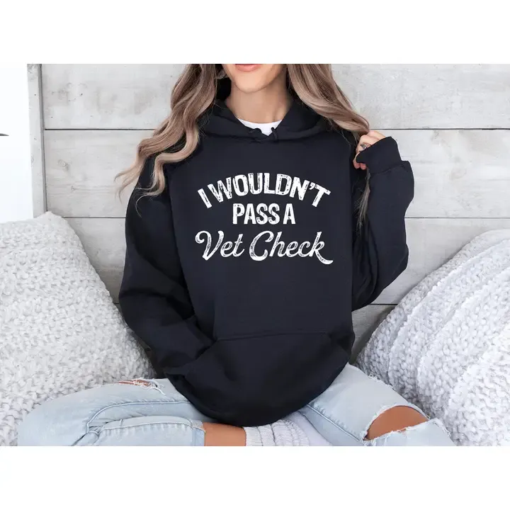 PASS A VET CK HOODIE BLK