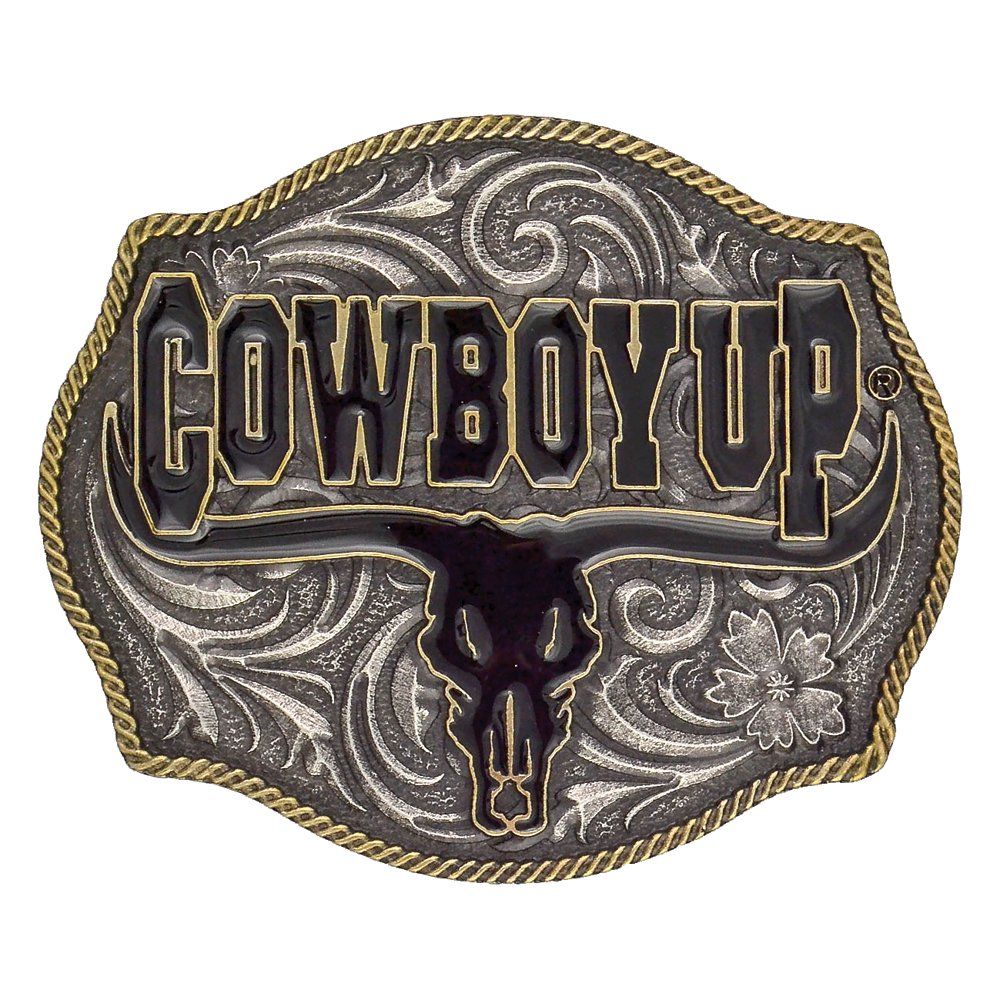 A354 COWBOY UP Buckle