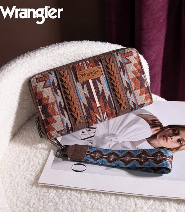 Wrangler Southwestern Art Print Wallet