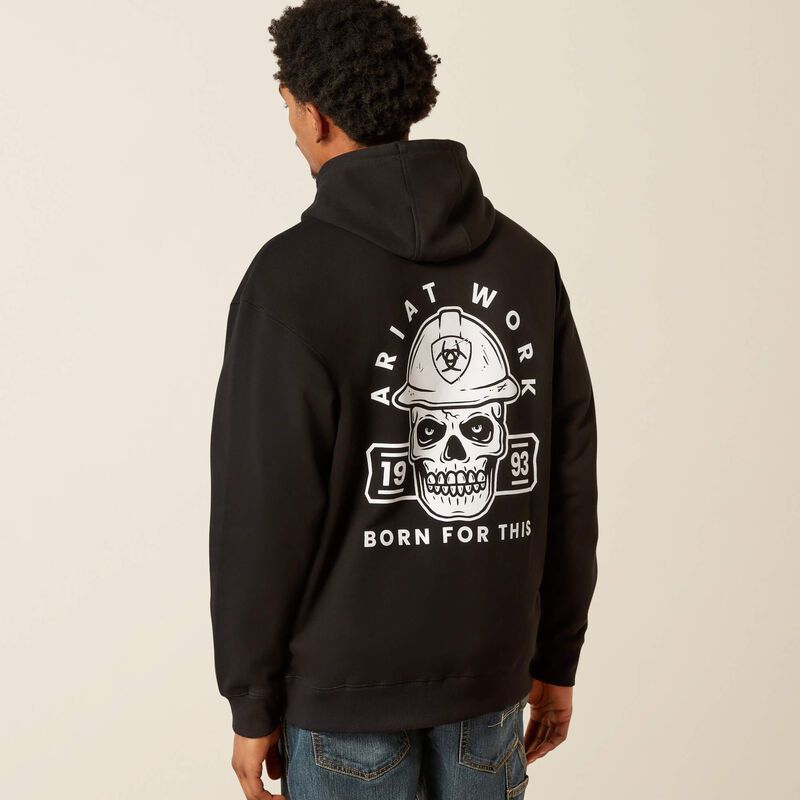 10054475 MNS BLK HH HOODIE
