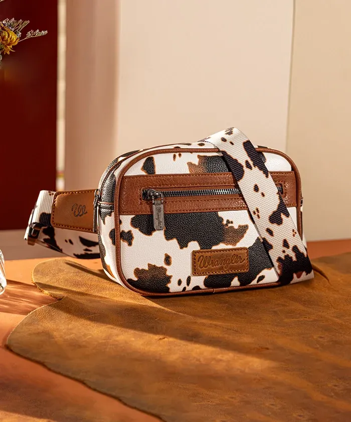 Wrangler Cow Print Belt bag BN