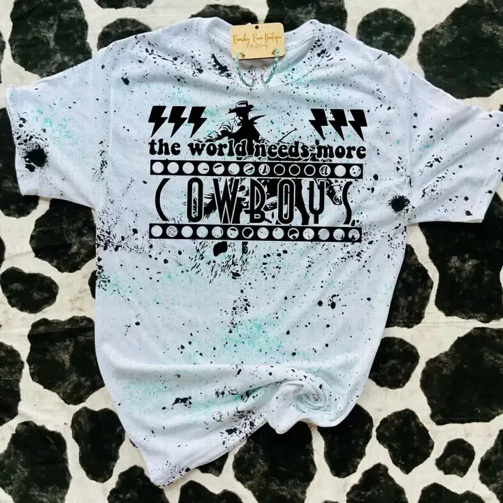 World Needs More Cowboys Tee