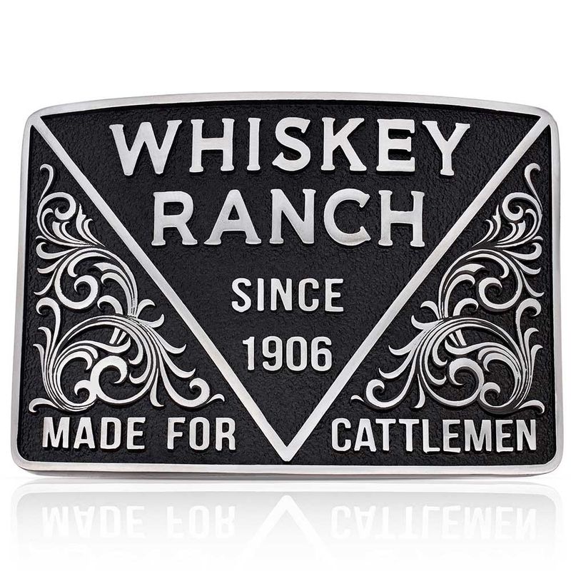 A1057WR 1906 Cattlemen Whiskey Ranch Buckle
