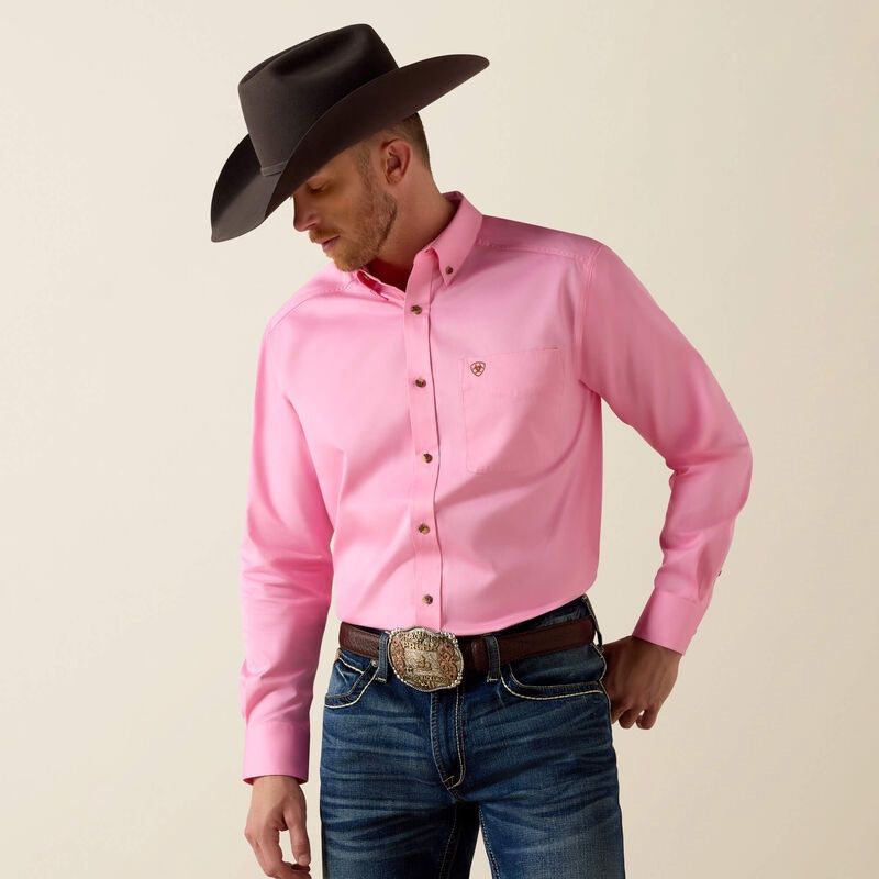 Solid Twill Classic Fit Shirt 10016692