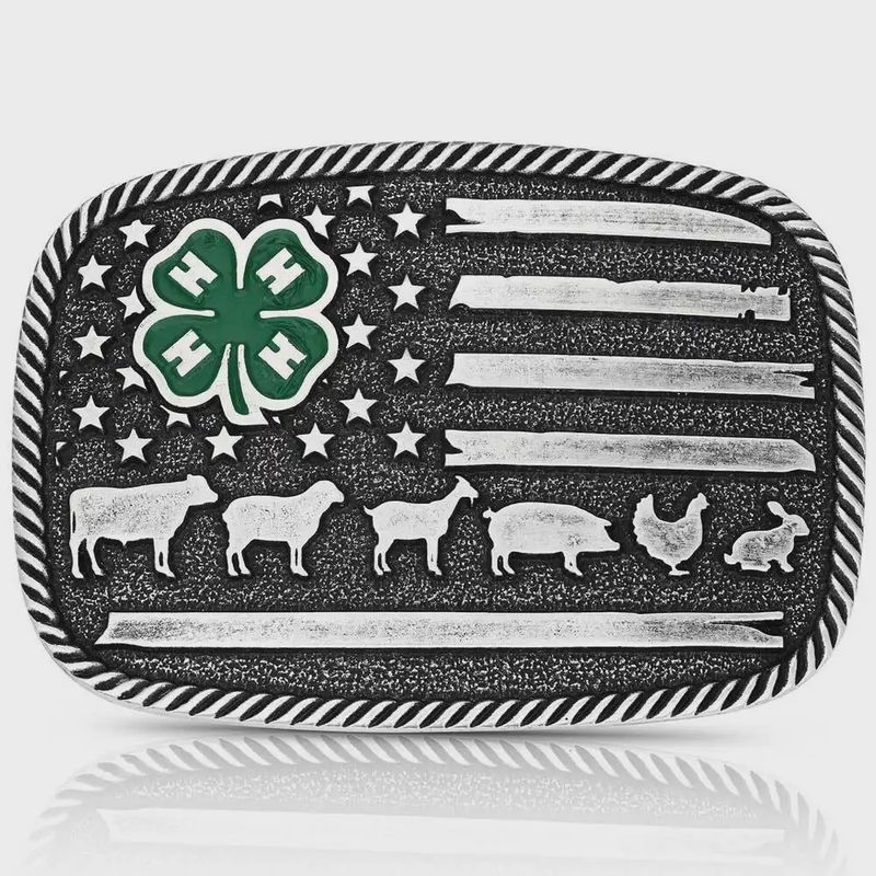 4-H Livestock Buckle A1049S