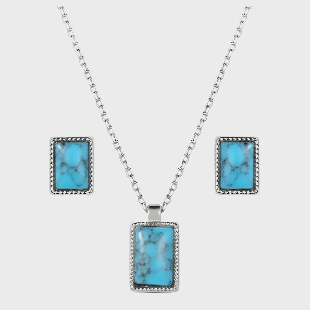JS6312 Rio River Blue Jewelry Set