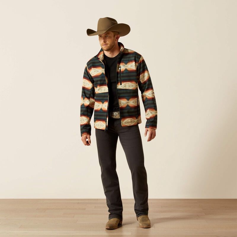 10062583 MNS LOGO SOFT SHELL JKT