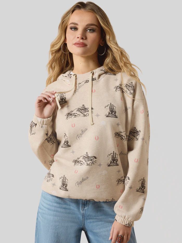 10071164 OATMEAL HEATHER HOODIE