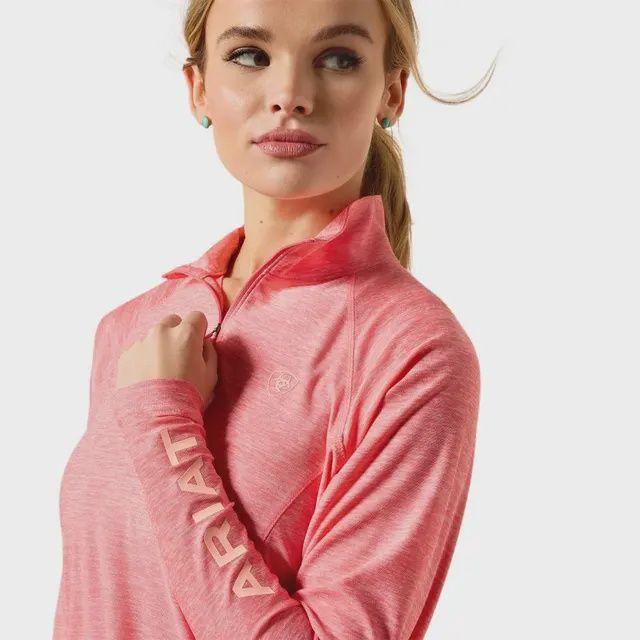 10071249 WMS LAGUNA 1/4 ZIP LS