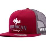 VEXIL AMERICAN COWBOY BRONC RED BERRY / GREY MESH