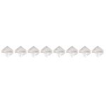 John Bead 5&#39;&#39; Strand Rondell 4Mm - Crystal Matte