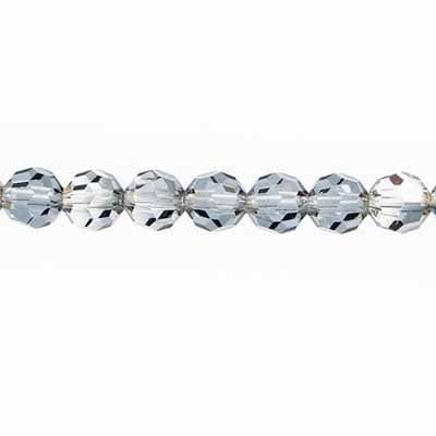 Preciosa 5in Strand Round 8mm 15pcs Valentinite