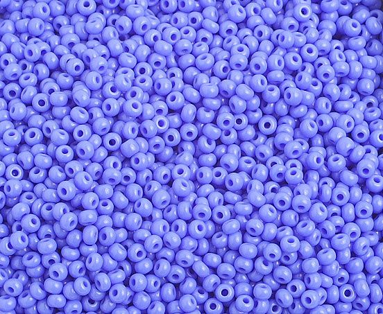 Seed Beads 10/0 Op. Light Royal Blue 1047