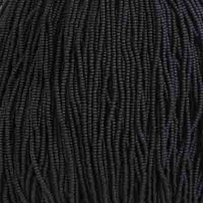 Seed Beads11/0 Op.Black Matte 34943