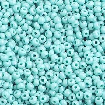 Seed Beads 10/0 Op. Turquoise 1017