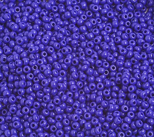 Seed Beads 10/0 Op. Dark Royal 1049*