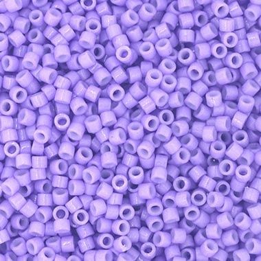 Delica 11/0 Rd Duracoat Op. Dyed Lt. Purple 2138V TOP # 95
