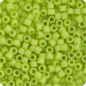 Delica 11/0 Rd Chartreuse Opaque 0733V TOP # 72