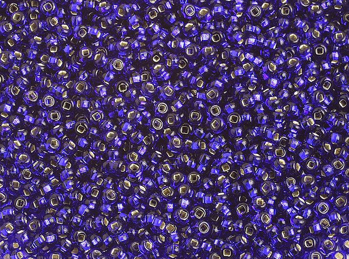 Seed Beads S/l Ry Blue 10/0 Strung 1283