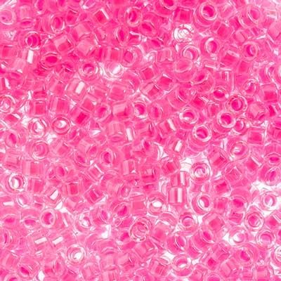 Delica 11/0   RD Light Pink Luminous Neon Color 2036V TOP # 19