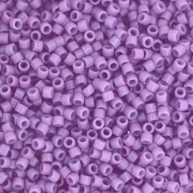 Delica 11/0 Duracoat Opaque Dyed Lilac 2136V TOP # 149