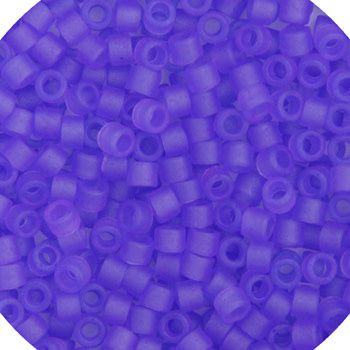 Delica 11/0 RD  Purple Matte-Dyed  0783V TOP # 117