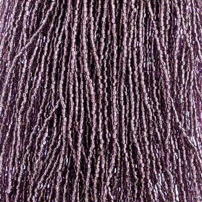 3-Cut Beads 10/0 Silver Lined  Purple  1764
