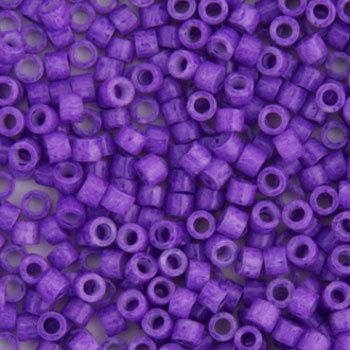 Delica 11/0 RD Violet Opaque Dyed 1379V TOP # 30