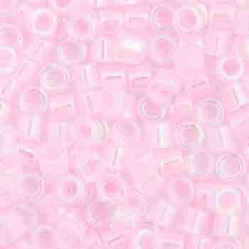 Delica 11/0  RD Pale Pink Lined-Dyed 0055V TOP # 128